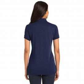 Port Authority L567 Ladies 5-in-1 Performance Pique Polo - True Navy