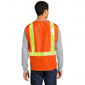 Port Authority SV01 Enhanced Visibility Vest - Safety Orange/Reflective