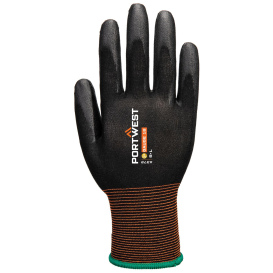 Portwest A372 Grip 18 PU Gloves - Black