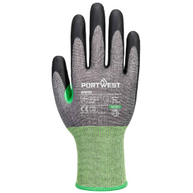 Portwest A636 CS Cut C18 Gloves - Gray/Black