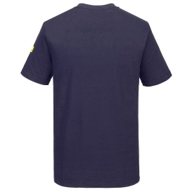 Portwest AS20 Anti-Static ESD T-Shirt S/S - Navy