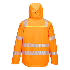 Portwest DX462 DX4 Hi-Vis Shell Rain Jacket - Orange