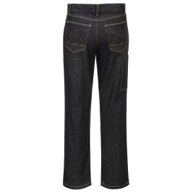 Portwest FR54 Bizflame Denim FR Flex Jeans - Black