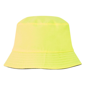 Portwest HA23 Reversible Bucket Hat - Black/Yellow