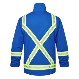 Portwest IUS112 Ultrasoft 7oz Skyline Summer Bomber Jacket - Royal Blue