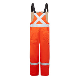 Portwest IUS525 Ultrasoft 9oz Hi-Vis Insulated Bib Pant - Orange