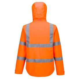 Portwest S164 Hi-Vis Lightweight Packable Jacket - Orange