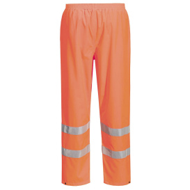 Portwest S165YER Hi-Vis Lightweight Packable Pants - Orange