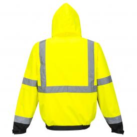 Portwest US365 Hi-Vis Premium 3-in-1 Bomber - Yellow/Black
