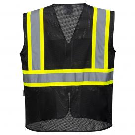 Portwest US391 Iona Plus Mesh Vest - Black
