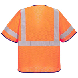 Portwest US397 Type R Class 3 Hi-Vis Tampa Mesh Safety Vest - Orange