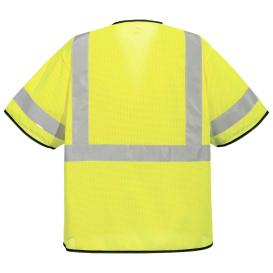 Portwest US397 Type R Class 3 Hi-Vis Tampa Mesh Safety Vest - Yellow/Lime