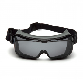 Pyramex GG9920TM Cappture Pro - Smoke/Gray Frame - Smoke/Gray H2MAX Anti-Fog Lens
