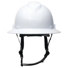 Pyramex HPT256110VM Ridgeline T2 Vented Full Brim Hard Hat with MIPS - 6 Point Suspension - White