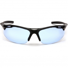 Pyramex SB4560D Avante Safety Glasses - Black Frame - Blue Lens