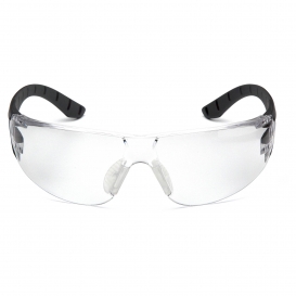 Pyramex SBG9610S Endeavor Plus Safety Glasses - Black/Gray Temples - Clear Lens