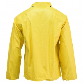 Neese 35SJ Universal Limited Flammability Rain Jacket with Snap On Hood - Safety Yellow