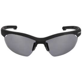 Crossfire 4823 BOLO Safety Glasses - Black Frame - Smoke/Gray Lens
