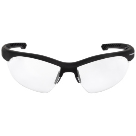 Crossfire 4824 BOLO Safety Glasses - Black Frame - Clear Lens