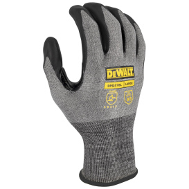 DEWALT DPG578 A6 Foam Nitrile Work Gloves - 21 Gauge HPPE Shell