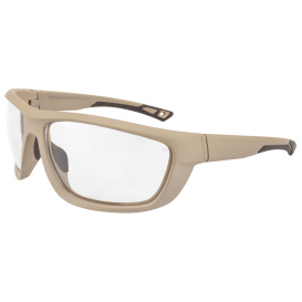 Ducks Unlimited DU-FF1 Full Frame Shooting Glasses - Tan Frame - Clear Lens