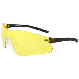 Ducks Unlimited Y1-1040C Youth Shooting Glasses - Black Frame - Amber Lens