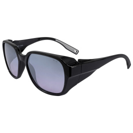 Radians EVE1-96ID EVE Women\'s Safety Eyewear - Black Frame - Alloy Mirror Lens