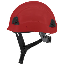 Radians RHC2 Dareware Type II Class E Safety Helmet - 4-Point Ratchet Suspension - Red
