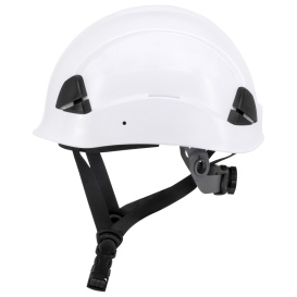 Radians RHC2 Dareware Type II Class E Safety Helmet - 4-Point Ratchet Suspension - White