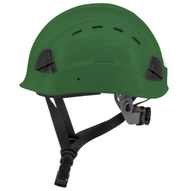 Radians RHC2V Dareware Type II Class C Vented Safety Helmet - 4-Point Ratchet Suspension - Green