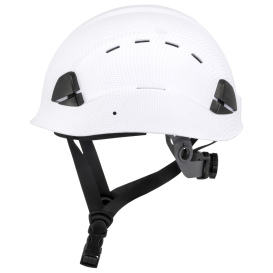 Radians RHC2V Dareware Type II Class C Vented Safety Helmet - 4-Point Ratchet Suspension - Ice