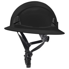 Radians RHF2 Dareware X Type II Class E Full Brim Safety Helmets - Ratchet Suspension - Black