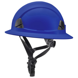 Radians RHF2 Dareware X Type II Class E Full Brim Safety Helmets - Ratchet Suspension - Blue