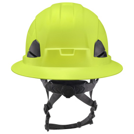 Radians RHF2 Dareware X Type II Class E Full Brim Safety Helmets - Hi-Vis Lime