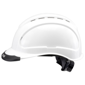 Radians RHH6V Hypeman Vented Cap Style Hard Hat - Ratchet Suspension - White