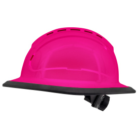 Radians RHJ6V The Judge Full Brim Hard Hat - Ratchet Suspension - Pink