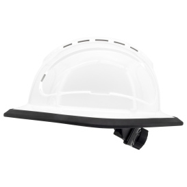 Radians RHJ6V The Judge Full Brim Hard Hat - Ratchet Suspension - White
