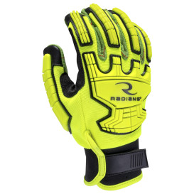 Radians RWG130 A2 Cotton Corded Palm Work Gloves - TPR Impact Protection