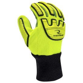 Radians RWG132 A2 Cotton Corded Palm Work Gloves - TPR Impact Protection