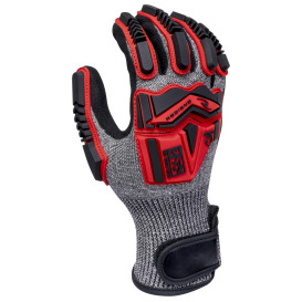 Radians RWG620 Cut Level A6 HPPE Work Gloves - Hook and Loop Closure