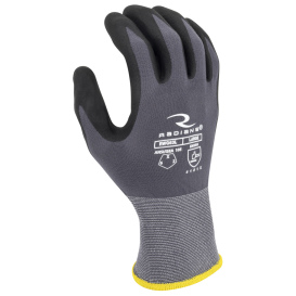 Radians RWG63 Touchscreen Nylon/Spandex Shell with Micro Foam Nitrile Coated Gloves