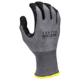 Radians RWG749 TEKTYE Cut Level A4 Touchscreen Sandy Nitrile Work Gloves