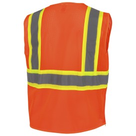 Radians SV232-2 Type R Class 2 Mesh Two-Tone Surveyor Safety Vest - Orange
