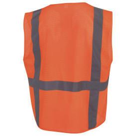 Radians SV285-2ZOM Type R Class 2 Self Extinguishing Safety Vest - Orange