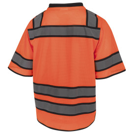 Radians SV58Z-3ZOM Type R Class 3 Heavy Duty Mesh Surveyor Safety Vest - Orange