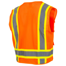 Radians SV6-2ZOM Type R Class 2 Two-Tone Surveyor Safety Vest - Orange
