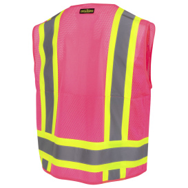 Radians SV6P Type O Class 1 Mesh Surveyor Safety Vest - Pink