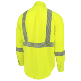 Neese VTS5SH3FY Tecasafe One Type R Class 3 FR Shirt - Fluorescent Yellow