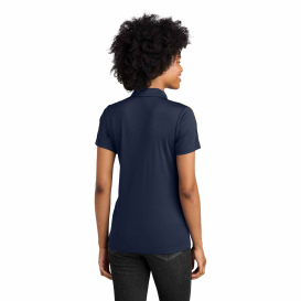 Sport-Tek LST104 Ladies Competitor United Polo - True Navy/Gold