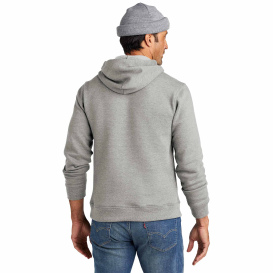 Volunteer Knitwear VL130H Chore Fleece Pullover Hoodie - Heather Grey